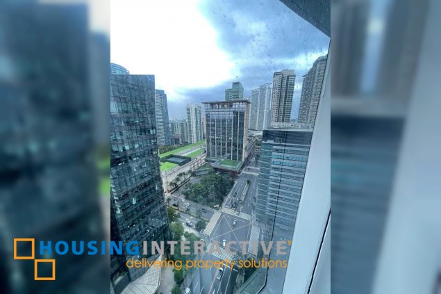 furnished 3br unit with 2 parkings for lease in one rockwell west