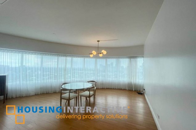 furnished 3br unit with 2 parkings for lease in one rockwell west