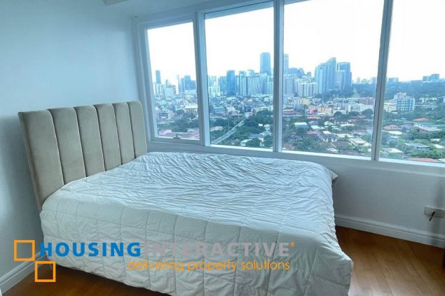 furnished 3br unit with 2 parkings for lease in one rockwell west