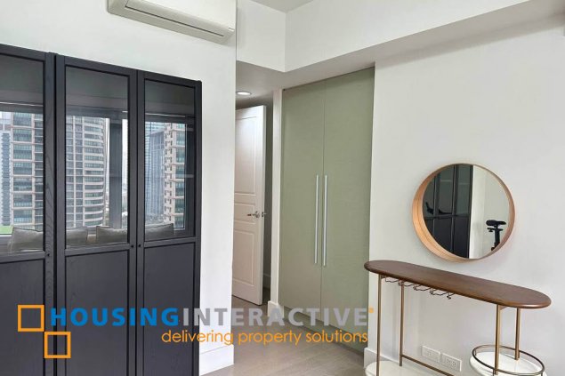 fully furnished 2br unit with parking for sale lease in proscenium residences