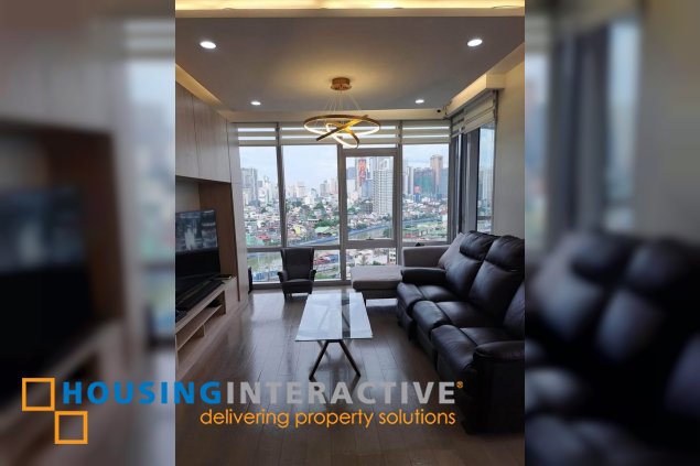 fully furnished 2br unit with balcony and parking