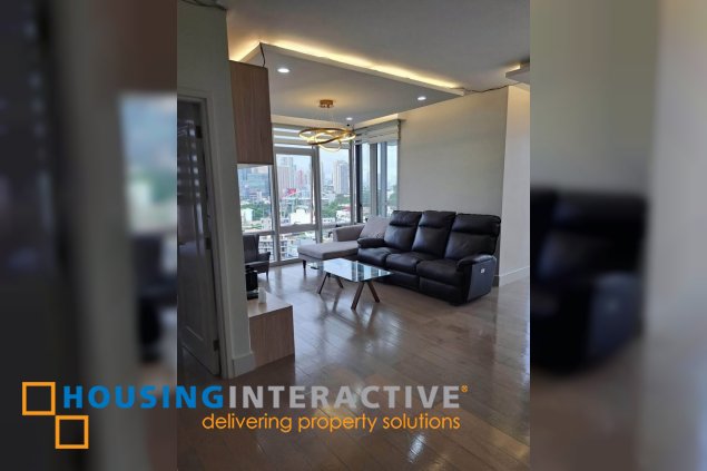 fully furnished 2br unit with balcony and parking