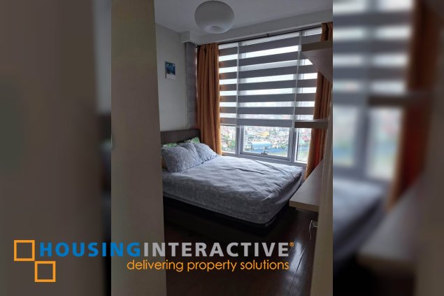 fully furnished 2br unit with balcony and parking