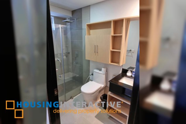 fully furnished 2br unit with balcony and parking