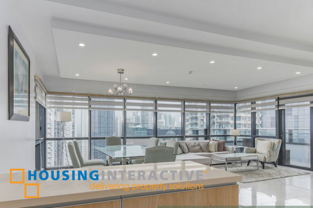 fully furnished 2br unit with parking for lease in arya residences