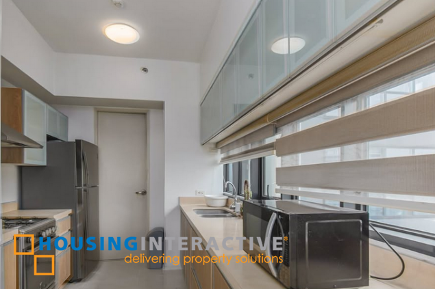 fully furnished 2br unit with parking for lease in arya residences