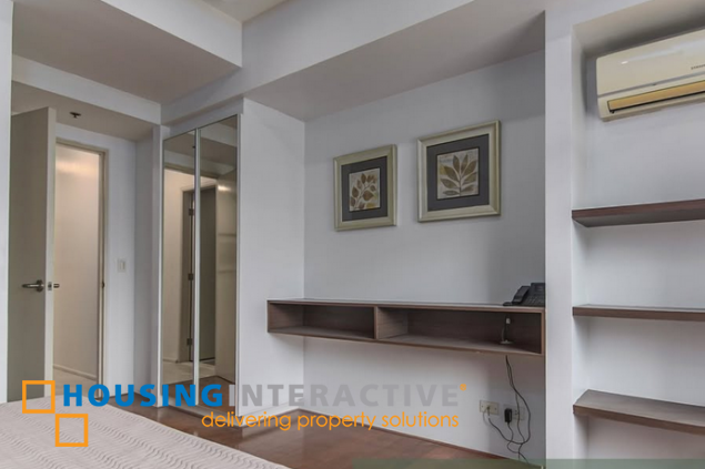 fully furnished 2br unit with parking for lease in arya residences
