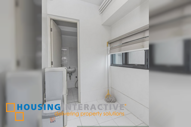 fully furnished 2br unit with parking for lease in arya residences