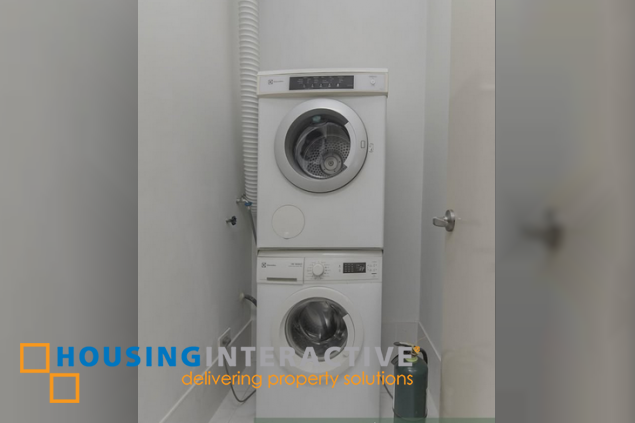 fully furnished 2br unit with parking for lease in arya residences