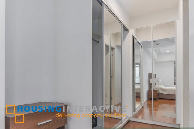 fully furnished 2br unit with parking for lease in arya residences