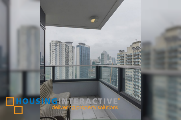 fully furnished 2br unit with parking for lease in arya residences