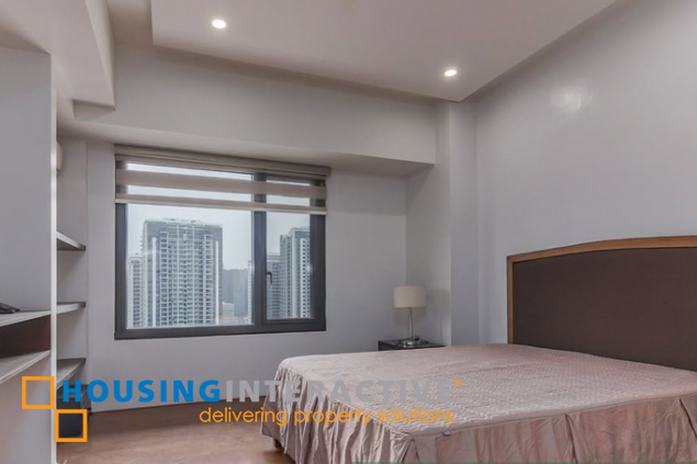 fully furnished 2br unit with parking for lease in arya residences