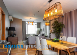 fully furnished 1br unit with parking for sale in park terraces