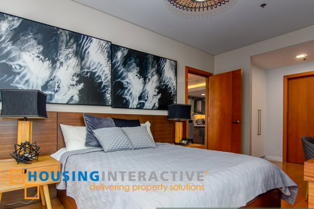 fully furnished 1br unit with parking for sale in park terraces