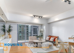 fully furnished 2br unit with parking for sale in park triangle residences