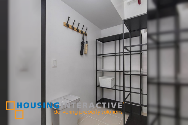 fully furnished 2br unit with parking for sale in park triangle residences