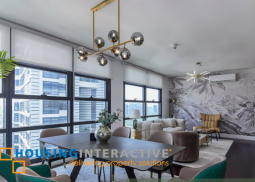 furnished 2br unit with 2 parkings for sale in garden towers