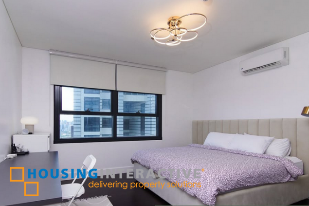 furnished 2br unit with 2 parkings for sale in garden towers