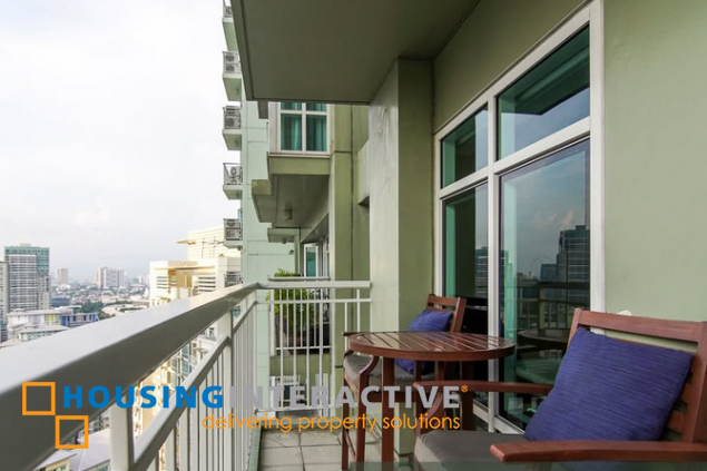 fully furnished 1br unit with parking for sale in two serendra