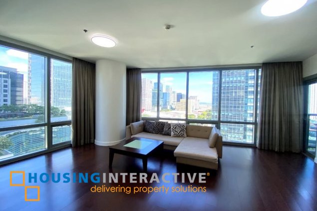 semi-furnished 2br unit with parking for sale in the suites
