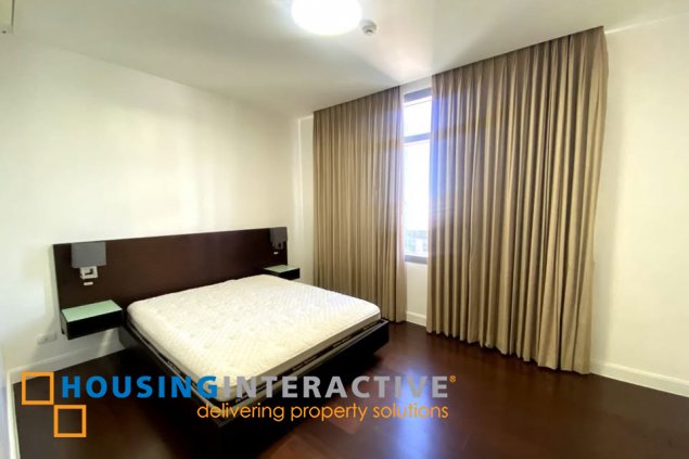 semi-furnished 2br unit with parking for sale in the suites
