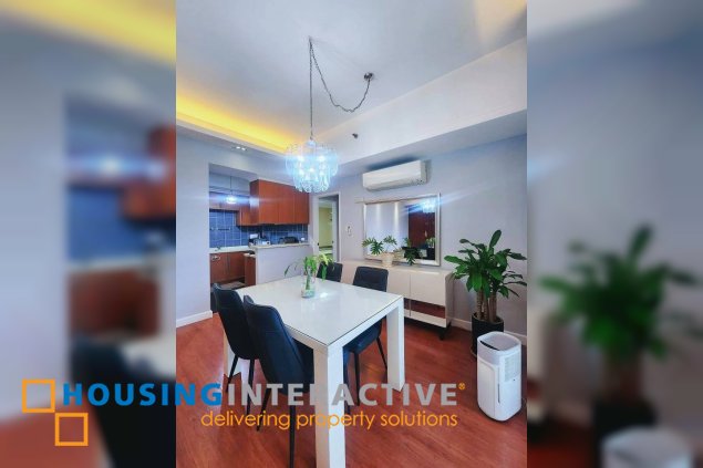 fully furnished 1br unit with parking for lease in the shang grand tower