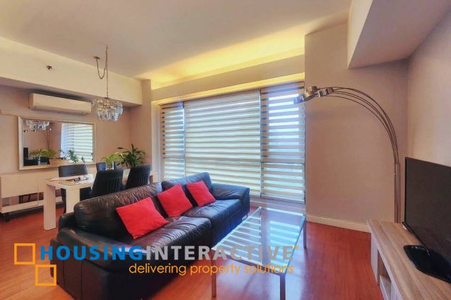 fully furnished 1br unit with parking for lease in the shang grand tower