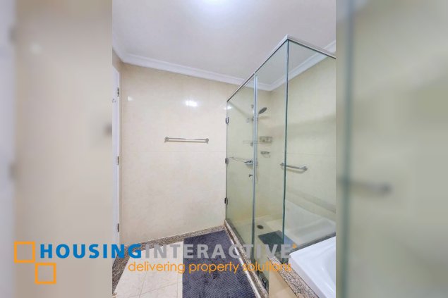 fully furnished 1br unit with parking for lease in the shang grand tower