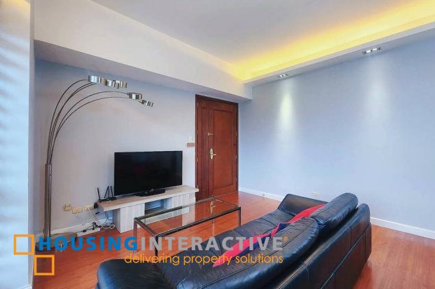 fully furnished 1br unit with parking for lease in the shang grand tower