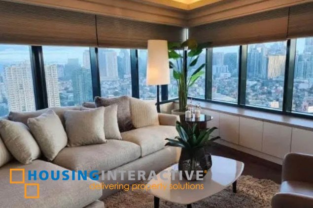 fully furnished 2br unit for lease in one rockwell