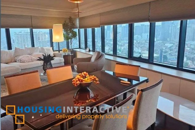 fully furnished 2br unit for lease in one rockwell