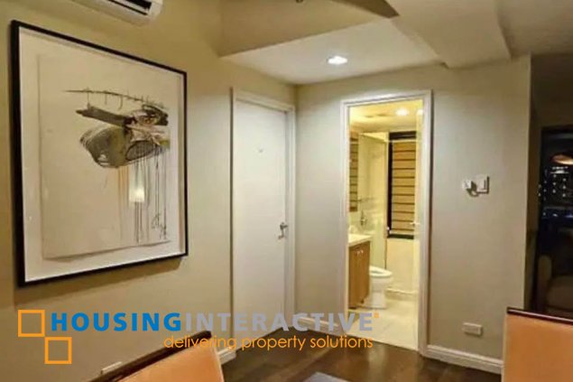 fully furnished 2br unit for lease in one rockwell