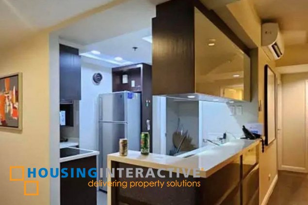 fully furnished 2br unit for lease in one rockwell