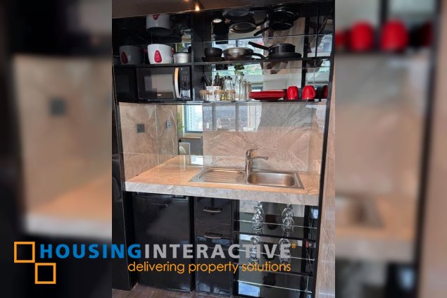 fully furnished loft type unit for sale in eton parkview greenbelt