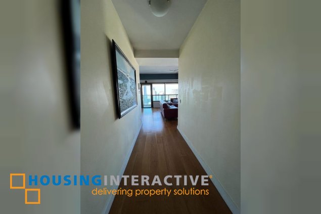 fully furnished 3br unit with balcony and parking for sale in the residences at greenbelt