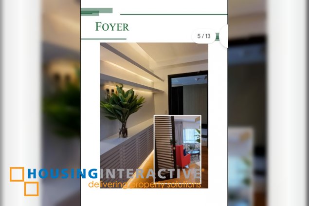 fully furnished 2br unit with parking for lease in the residences at greenbelt