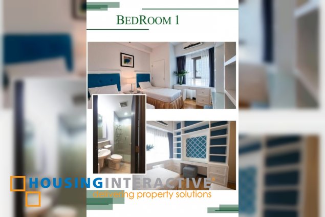 fully furnished 2br unit with parking for lease in the residences at greenbelt