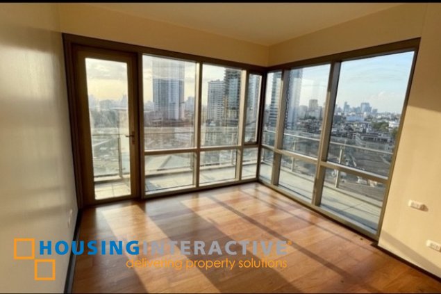 bare 3br unit with balcony and parking for sale in the viridian at greenhills