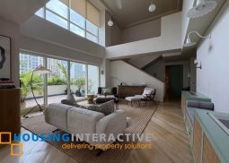 rare penthouse unit with parking for sale in three salcedo place
