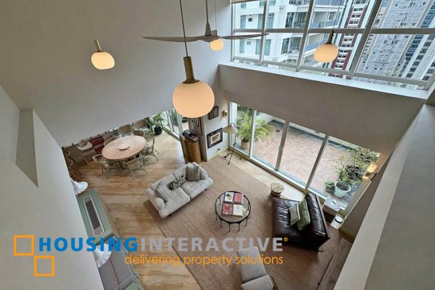 rare penthouse unit with parking for sale in three salcedo place