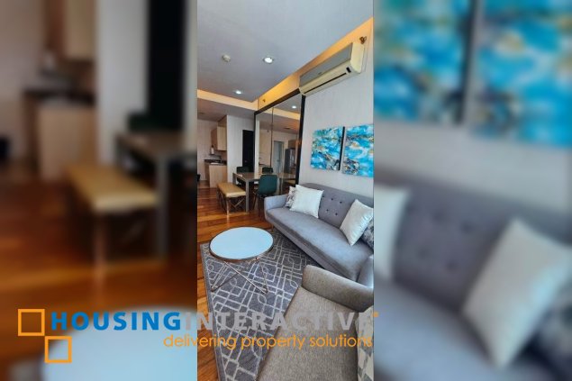 fully furnished 2br unit with parking for lease in sapphire residences