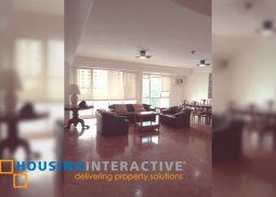 furnished 3br unit with balcony and parking for lease in regency at salcedo