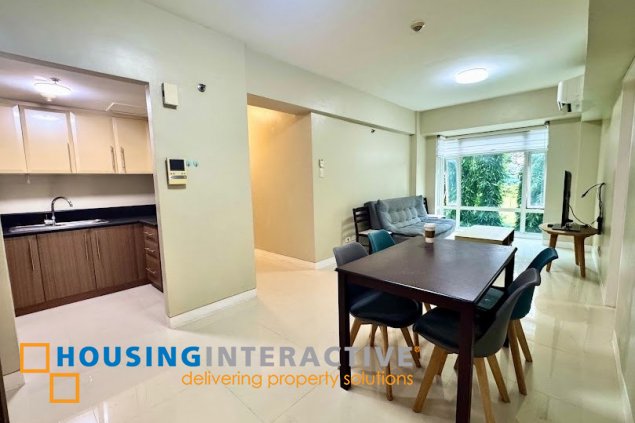 furnished 3br unit with parking for sale in parkside villas