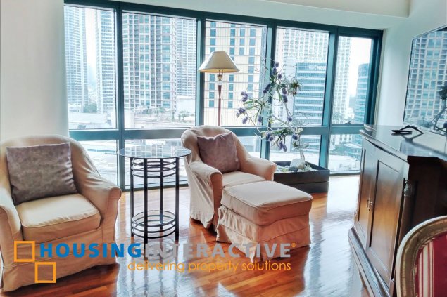 fully furnished 3br unit for lease in rizal tower