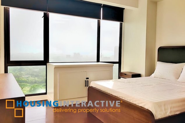 furnished 1br unit with parking for lease in bellagio 3