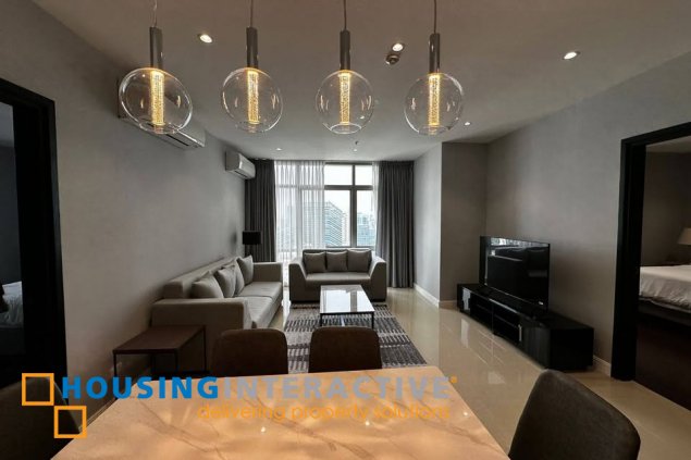 fully furnished 2br unit with parking for lease in west gallery place