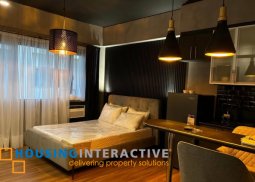 furnished studio unit for lease in morgan suites executive residences