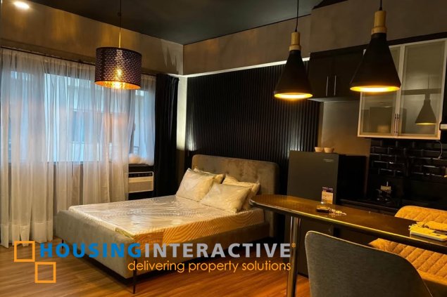 furnished studio unit for lease in morgan suites executive residences