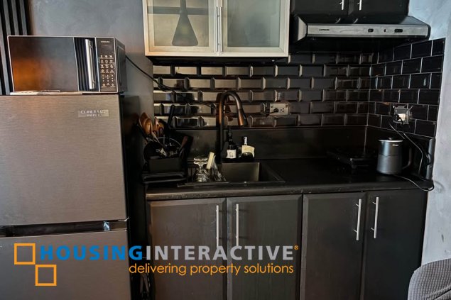 furnished studio unit for lease in morgan suites executive residences