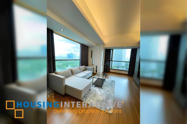 fully furnished 1br unit with balconies for lease in shang salcedo place